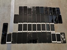 Grande Apple iPhone 5 5S lotto 43 pezzi - hobbisti / difettosi