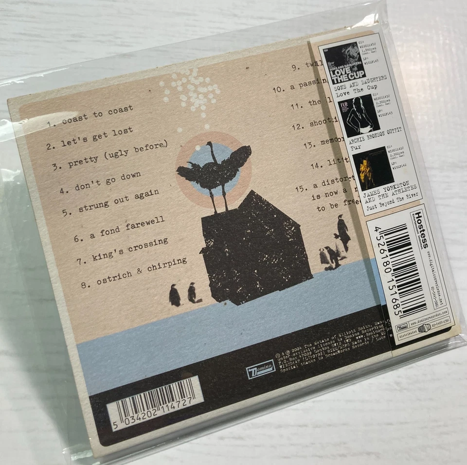 Elliott Smith – From A Basement On The..(WIGCD147J) Japan CD w/Obi Digipak 2004 - Image 3 of 4