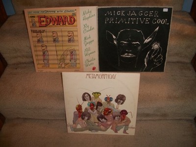 The Rolling Stones-Mick Jagger 3 LP Collection-Metamorphosis, Jamming-EX