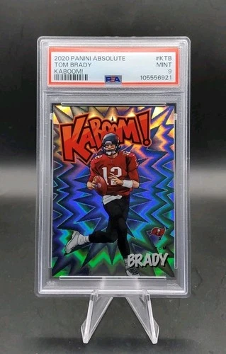 2020 Absolute Tom Brady Kaboom SSP #K-TB Buccaneers PSA 9 Mint!! 🔥🔥
