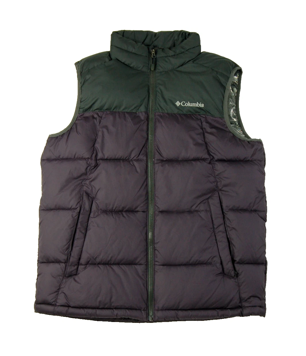 Columbia Onmi-Heat mens purple puffer vest medium