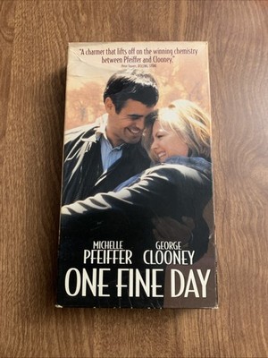 One Fine Day (VHS, 1998) Michelle Pfeiffer, George Clooney