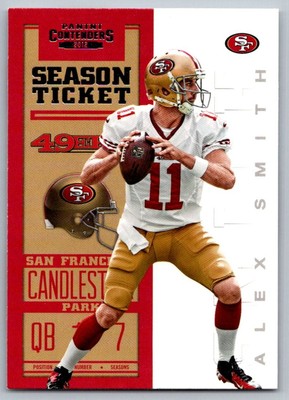 2012 Panini Contenders Alex Smith San Francisco 49ers #82