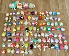Lot of 112 Squishmallows Squishville 2.5” Mini Plush Stuffed Animals Bundle