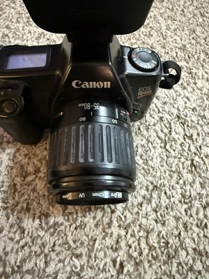 Canon EOS Rebel Camera with Canon Speedlite 200E Flash