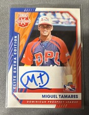 2021 Panini Elite Extra Edition - Miguel Tamares #220 Signatures (AU, RC)
