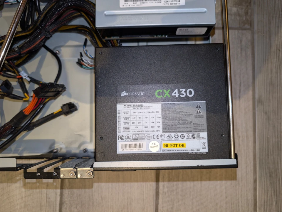 Silverstone ML04B HTPC Case + Corsair CX430 PSU + LG UH12NS30 – Used, Excellent - Image 4 of 4