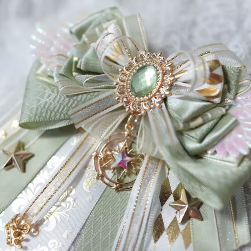 Anime-Inspired Bow Ribbon Cosplay Decoration for Hair, Bags, Backpacks & Ita Bag - Picture 5 of 13