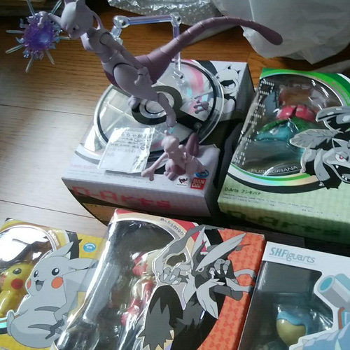 Bandai D-Arts S.H. Figuarts Pokemon Venusaur Blastoise Mewtwo Figure 5 Set - Picture 3 of 3