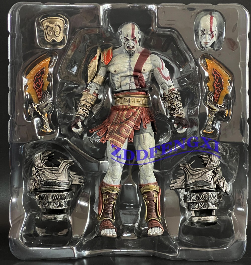 コミック・アニメ Neca - Figurine God Of War 3 - NECA God of War 3 Kratos and Closed Mouth and Anniversary