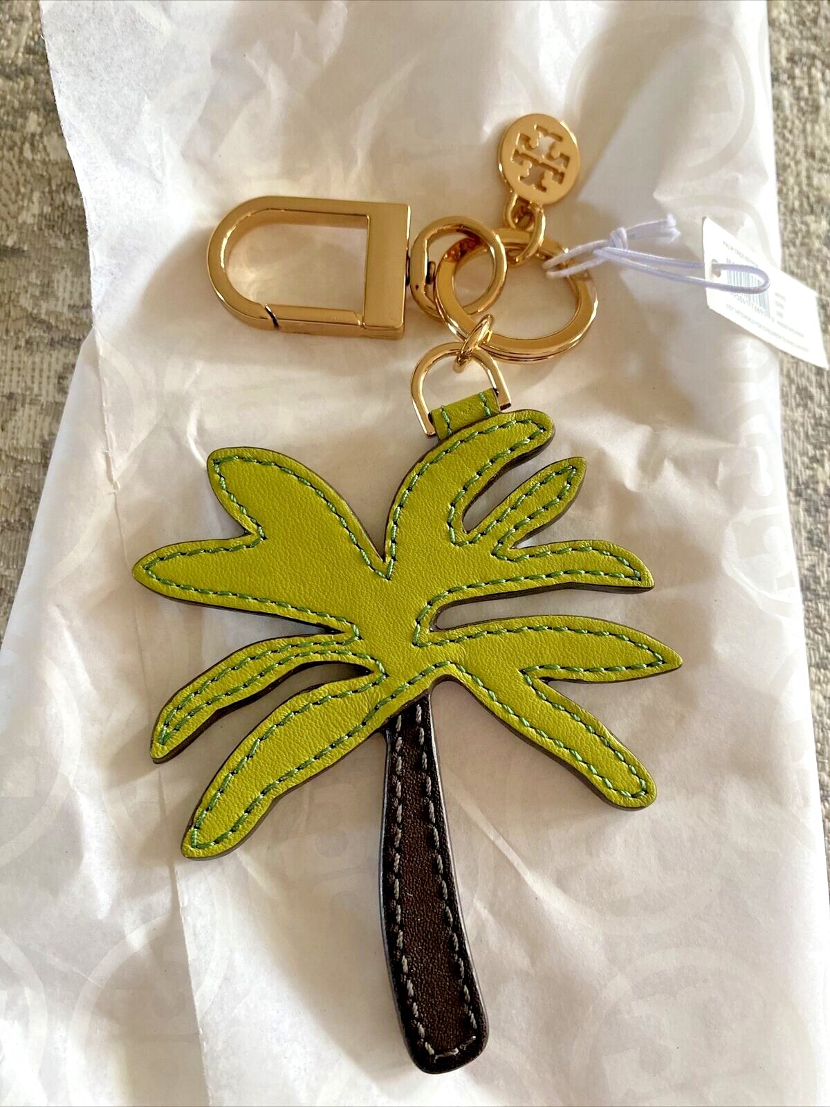 tory burch bear keychain