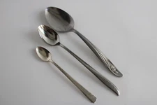 Oneida LTD Community Iced Tea Stirring & Serving Spoon Stainless Silverware (3)