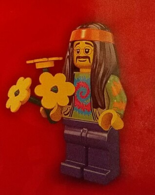 LEGO 8831 Minifiguren Minifigur Serie 7 Figur 11 Hippie  neu OVP Minifigures 