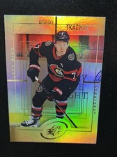 21-22 UD Extended Series Hockey Retro SPX-15 Brady Tkachuk