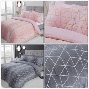 Calvin Shapes Cool Geometric Reversible Duvet Cover Quilt Cover Set Bedding Ebay