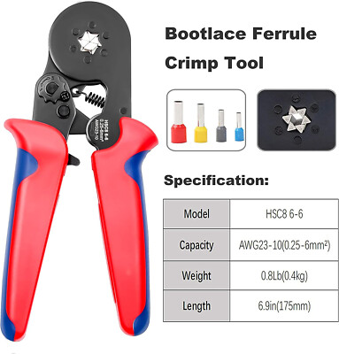 Crimping Tool For Insulated Electrical Connectors Ratcheting Wire Crimper Crimping Pliers Ratchet Terminal Crimper Wire Crimp Tool By Wirefy