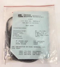 PROBE MASTER TEST LEAD ASSEMBLY PART # PM2022A-2MTR NSN: 6625-01-119-0155