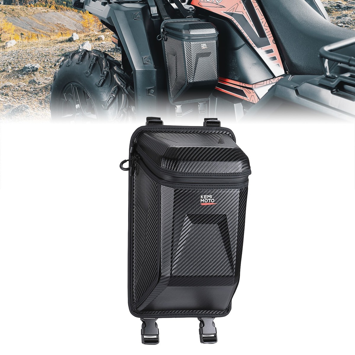 b 未使用保管品 PHENIX Norway Team ミドラー KEMiMOTO Upgraded ATV Fender Bag EVA Pack Luggage Storage Bag For