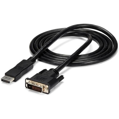 StarTech.com 6ft (1.8m) DisplayPort to DVI Cable, DisplayPort to DVI-D Adapter C