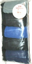 5-Pack Boys' Boxer Brief Briefs Underwear Black Blue Gray XLarge 14/16