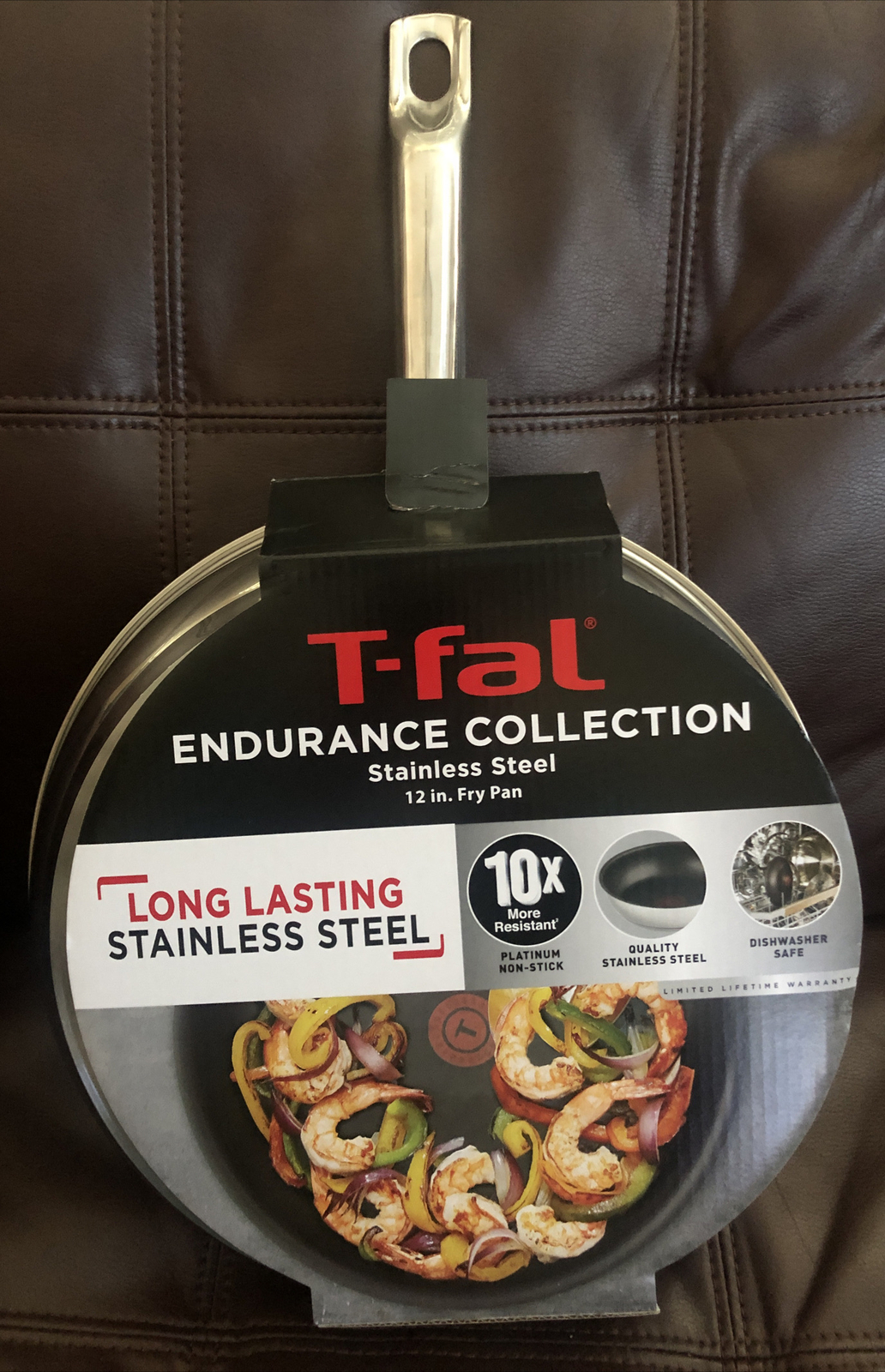 Tfal 12 in. Platinum Nonstick Fry Pan Endurance Collection Free