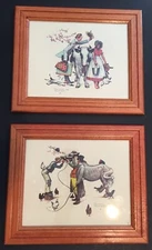 Norman Rockwell - Lithographs - 9-1/2"x12-1/2"  Traveling Salesman Series - 1979