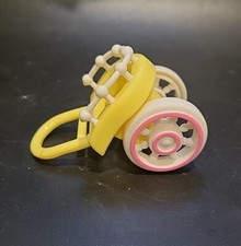 Vintage Fisher Price Smooshees Country Cuddlers Peggy Pony Cart / Stroller