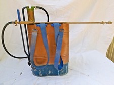 Antica Pompa in rame irroratrice trattamenti agricoltura Volpi Bortoli