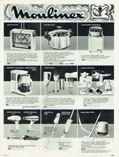 Publicité Advertising 1120 1972  Moulinex libère la femme  éléctroménager  cocot