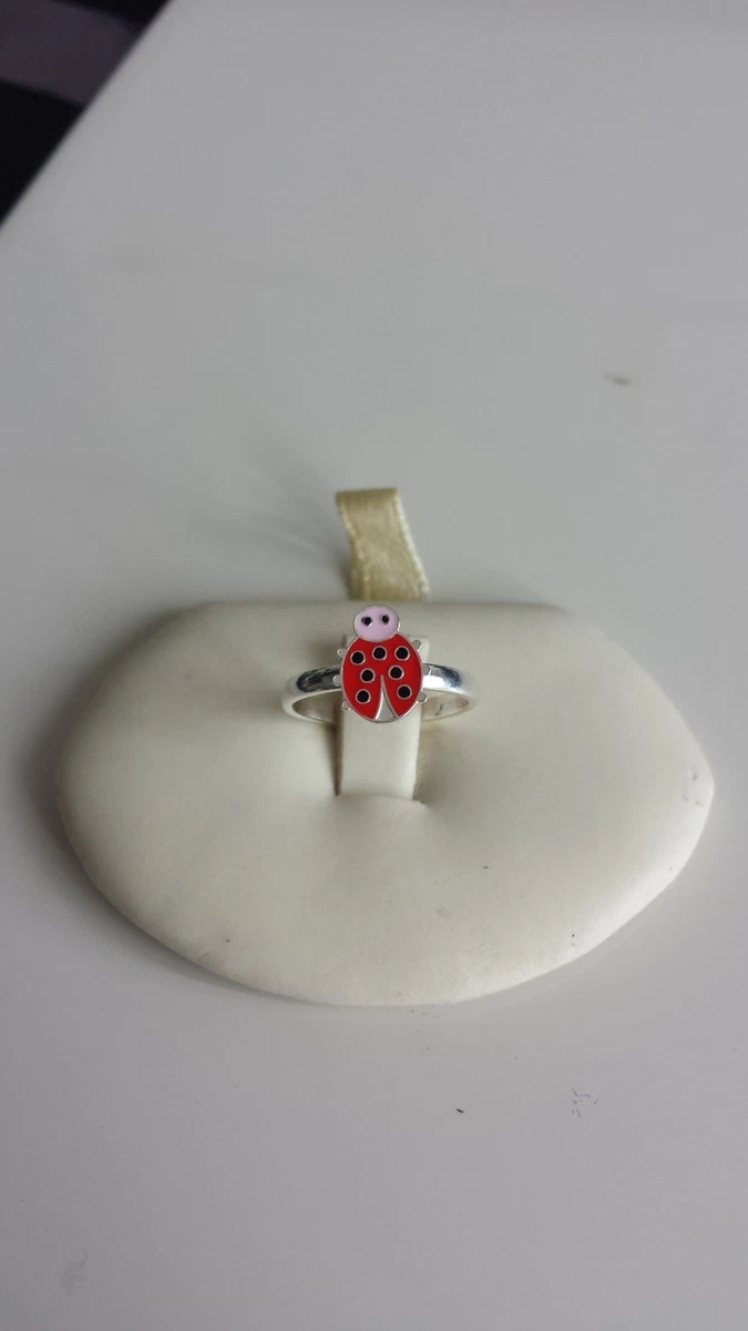 ANELLO ARGENTO 925 IDEA REGALO BAMBINA BIMBA PEPPA PIG SILVER RING