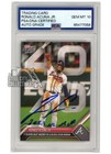 Ronald Acuna Jr 2023 Topps Now 40 HR 70 SB "2023 NL MVP" Auto #927 PSA/DNA 10