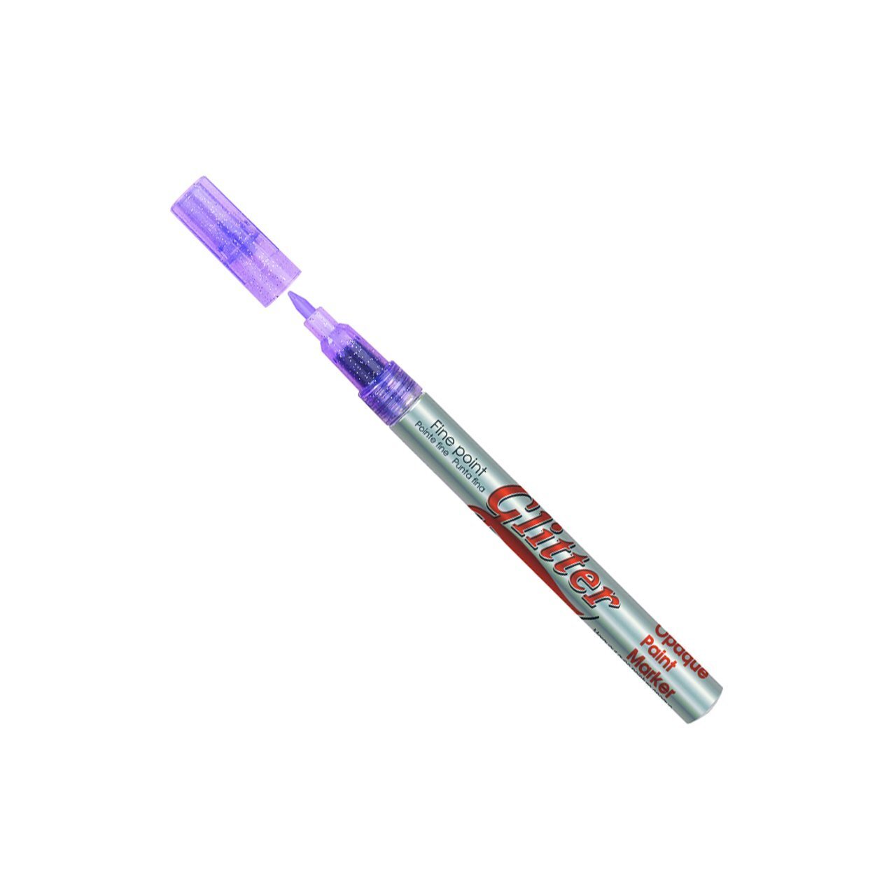 Marvy Deco Color Fine Point Glitter Marker Art Supplies Viol
