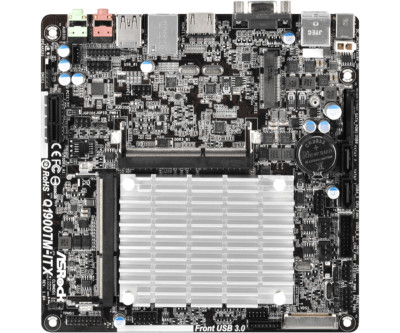 For ASROCK Q1900TM-ITX motherboard M-ITX DDR3 16G 4-Core Processor J1900 Tested