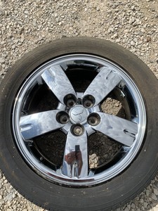 06 Mitsubishi Outlander Chrome Wheel Ebay