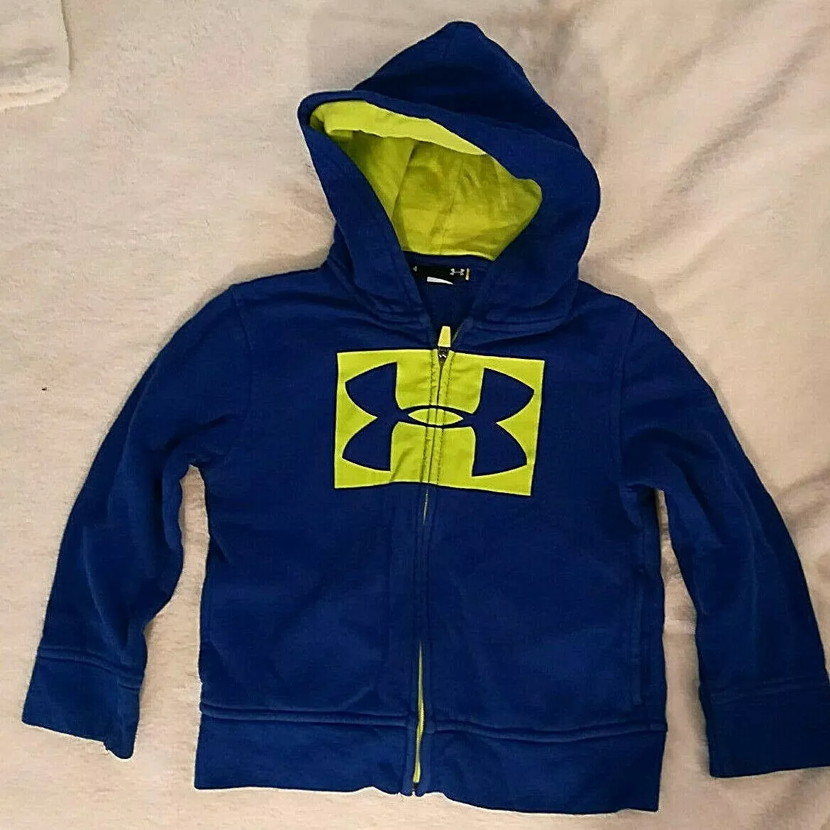 Under Armour Armour Fleece Zip Hoodie Blue Men's