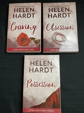 Helen Hardt - Steel Brothers Saga - Paperback Book Set Series #1-3