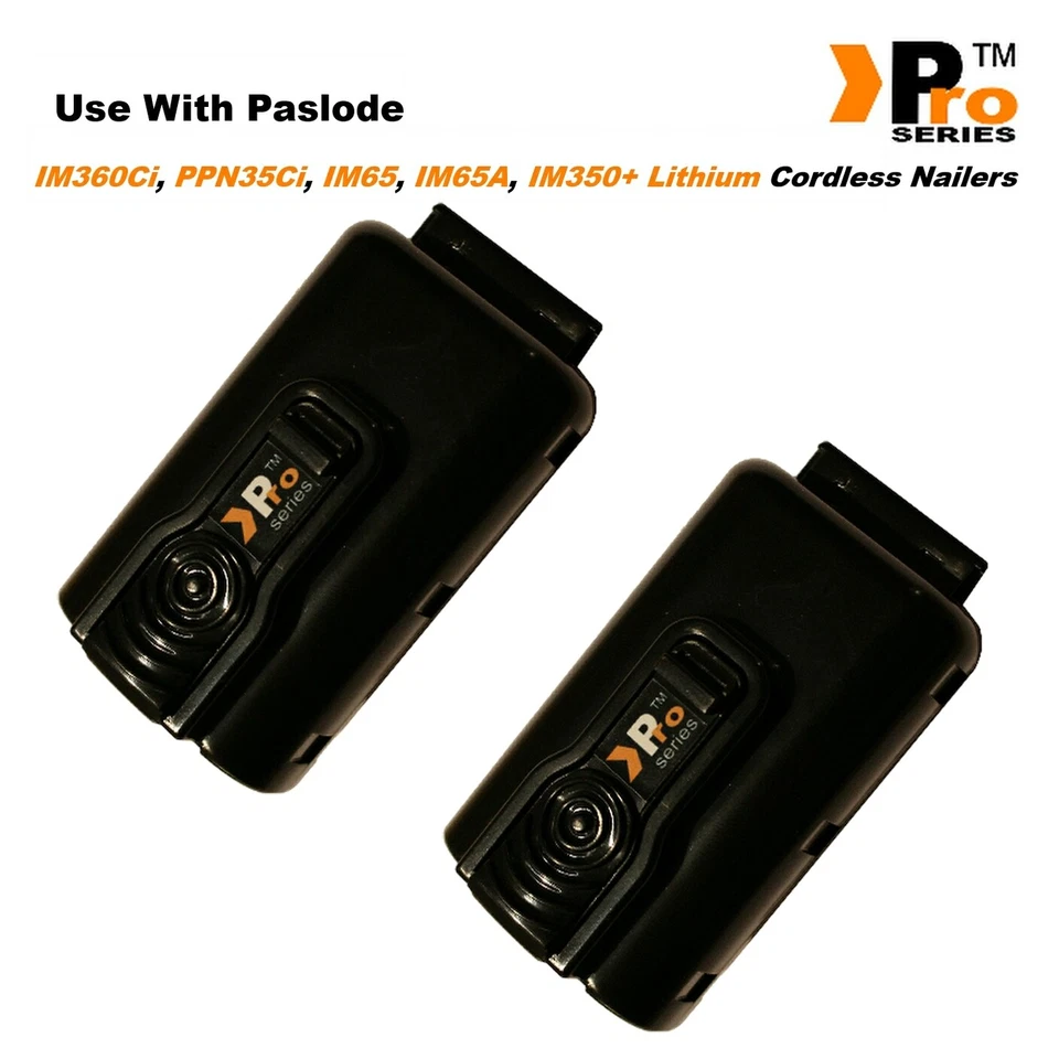Lithium Battery PASLODE 2 x - Quality Replacement 7.4v