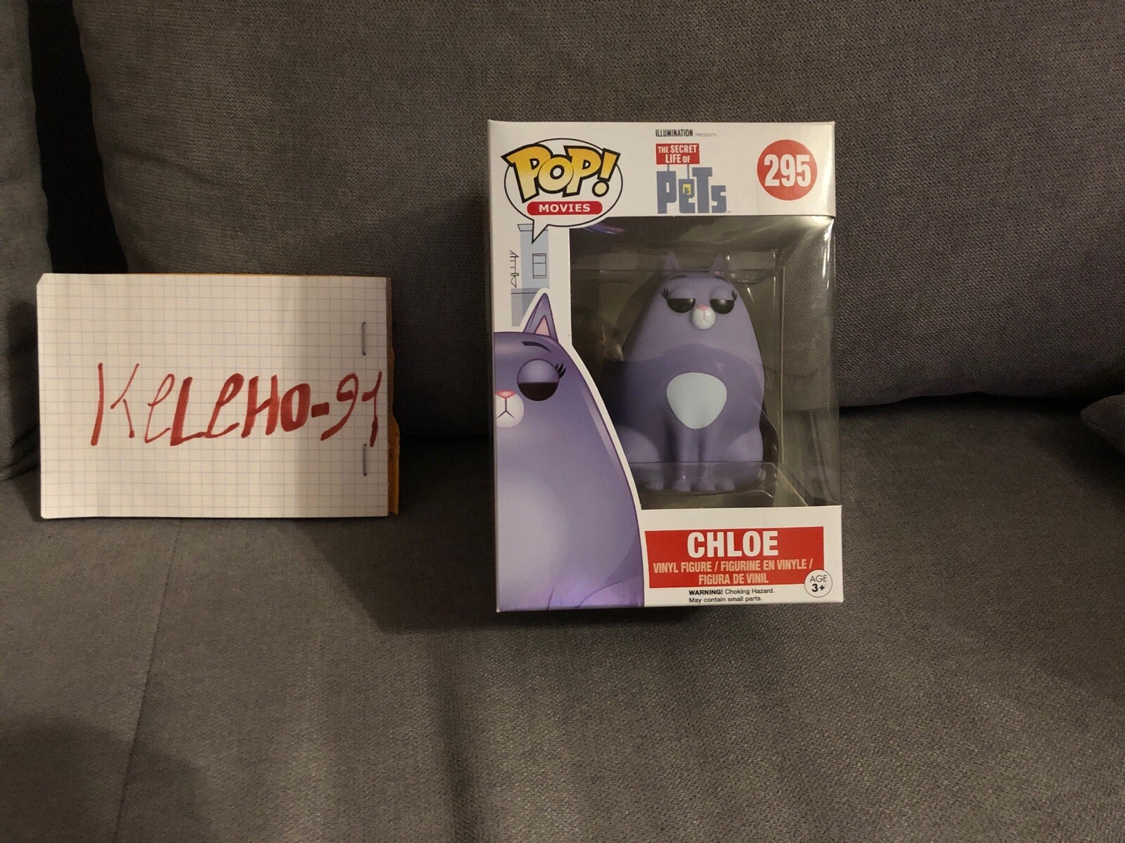 Funko Pop! Films The Secret Life De Pets / Chloe Nr.295 Vinyle Volted Rare