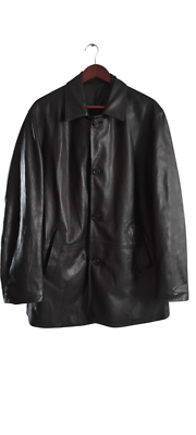 Auth Loewe Nappa Lampskin Leather Reversible Double Sided Men