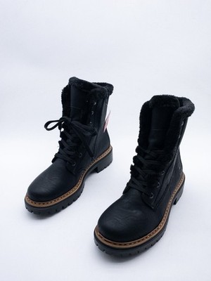 rieker Damen Winterboots Winterstiefel Stiefel Schwarz Gr. 38 EU Art. 38884-98
