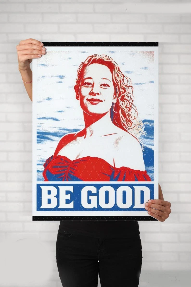 Justice for Alex Pretti, Abolish ICE Immigration Human Rights Protest Sign Poste