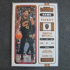 2022-23 Panini Contenders - Donovan Mitchell #39 Game Ticket Bronze