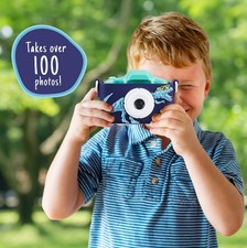 Vivitar 44379A-DINO Kidzcam 8MP Camera for Kids, Dinosaur Cam with 1080p Video