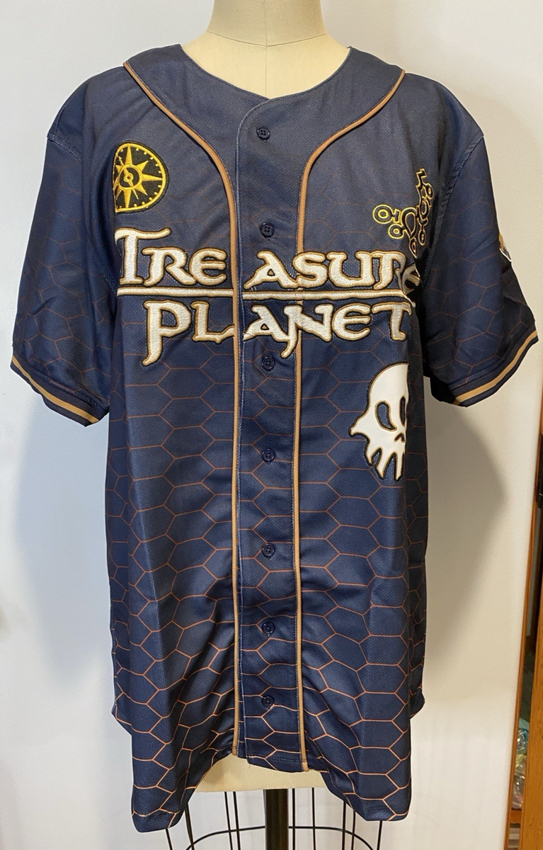 Boxlunch Disney Treasure Planet Jim Hawkins Baseball Jersey L | eBay