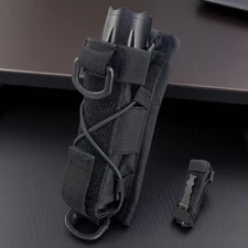 Molle Flashlight Holder for Belt Tactical Pouch for Torch Tool Pouch Accessory
