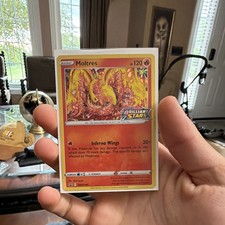 Carta Pokémon TCG Moltres SWSH185 Promo Holo Spada e Scudo 120 HP Inglese