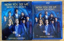 NOW YOU SEE ME NOW YOU DON'T BLU RAY WITH SLIPCOVER SLEEVE