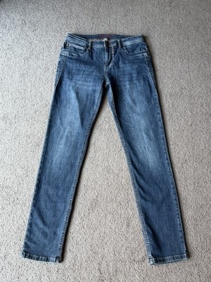 Blue Fire Co Nancy Mid Waist Slim Leg Jeans Size 29/32 D38 Blue Women s Denim