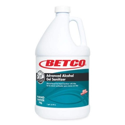 Betco Advanced Gel Hand Sanitizer, 1 gal Bottle, Light Fresh Scent, 4/Carton (79
