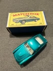 Lesney Ferrari Berlinetta Green With Box 1965 Matchbox 1-75 Vintage England No75